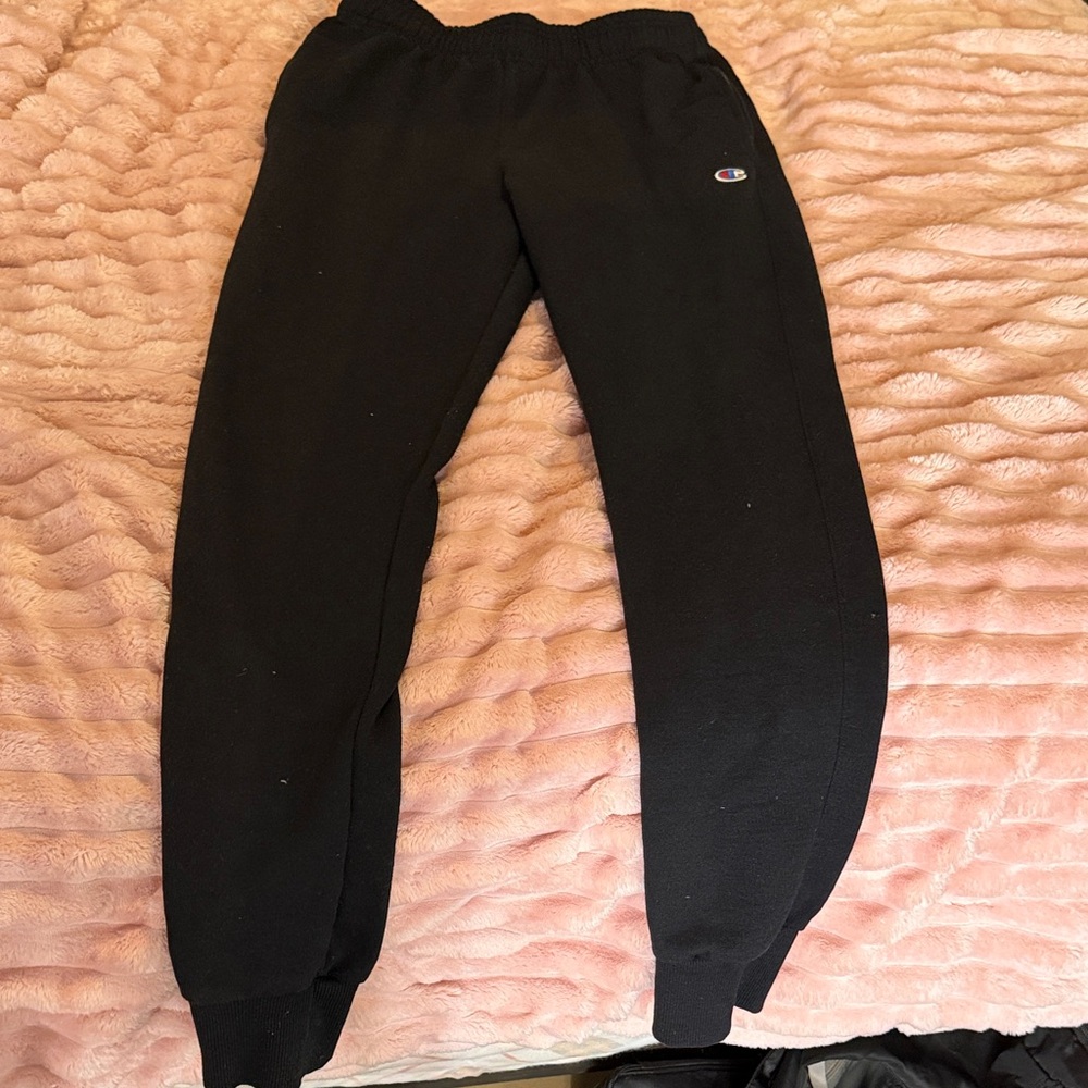 Champion Black Sweatpants/joggers